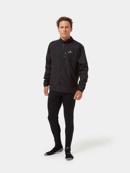 Ronhill Mens Core Running Jacket Water & Wind Resistant - Black