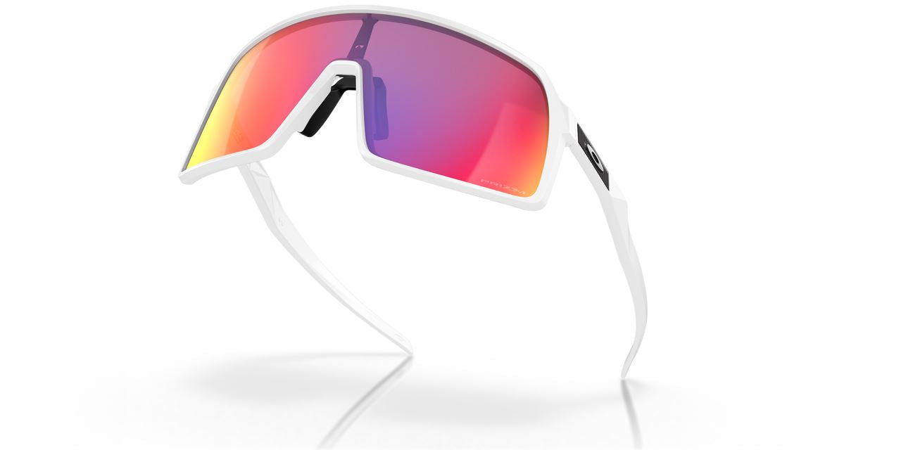 Oakley Sutro Sunglasses Road Lenses Cycling Bike Sport Matte White Frame Glasses