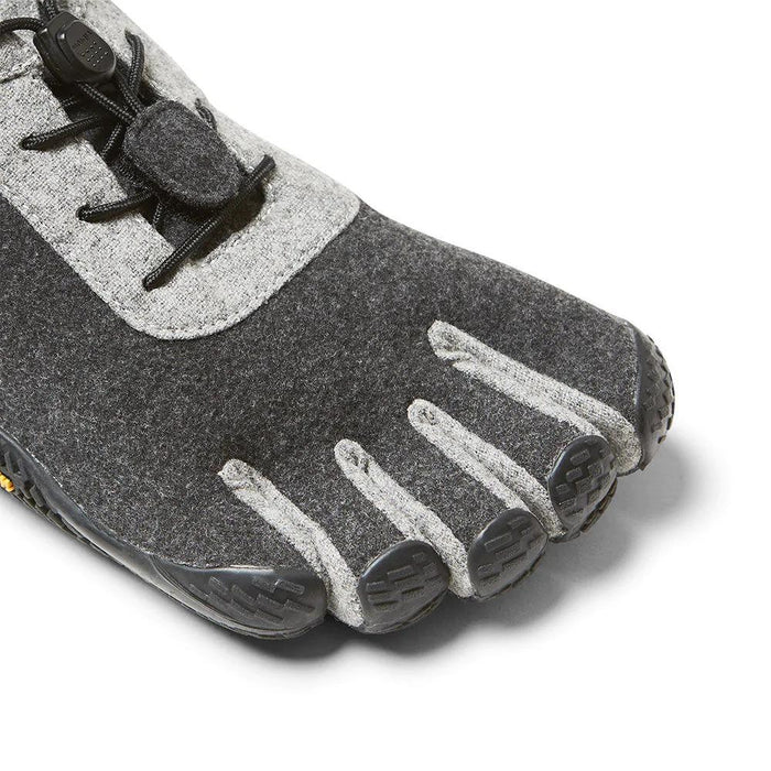 Vibram Mens KSO ECO Wool Fivefinger Shoes Barefoot Running Trainers Grey/Black