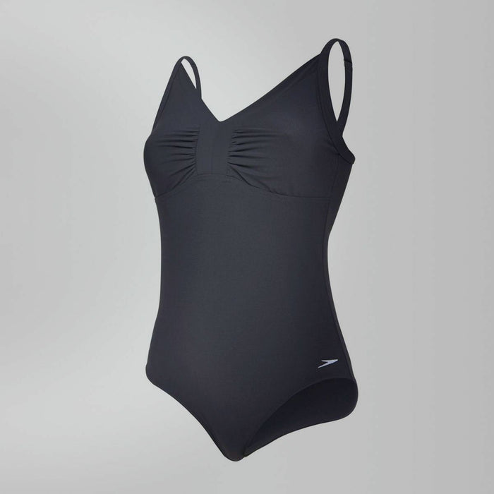 Speedo Watergem 1 Piece Chlorine Resistant Soft Touch Womens Swimming Costume