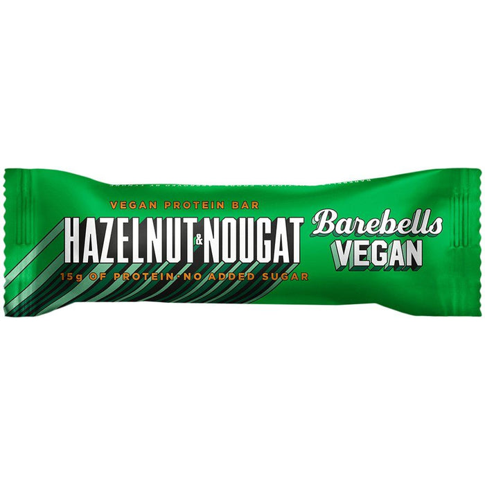 Barebells Vegan Plant Protein Bar No Added Sugar Natural Dietary Fibre -12 x 55g
