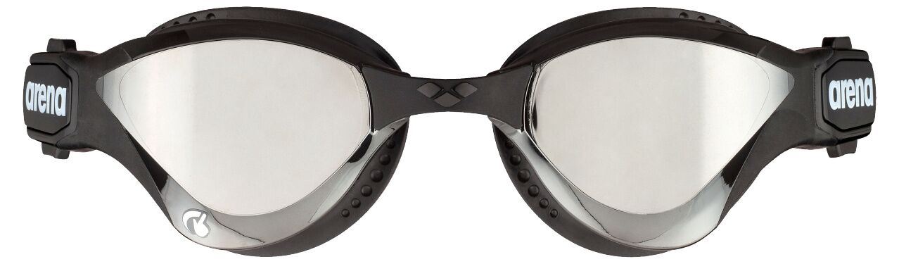 Arena Cobra Tri Mirror Triathlon Swipe Goggles in Silver / Black