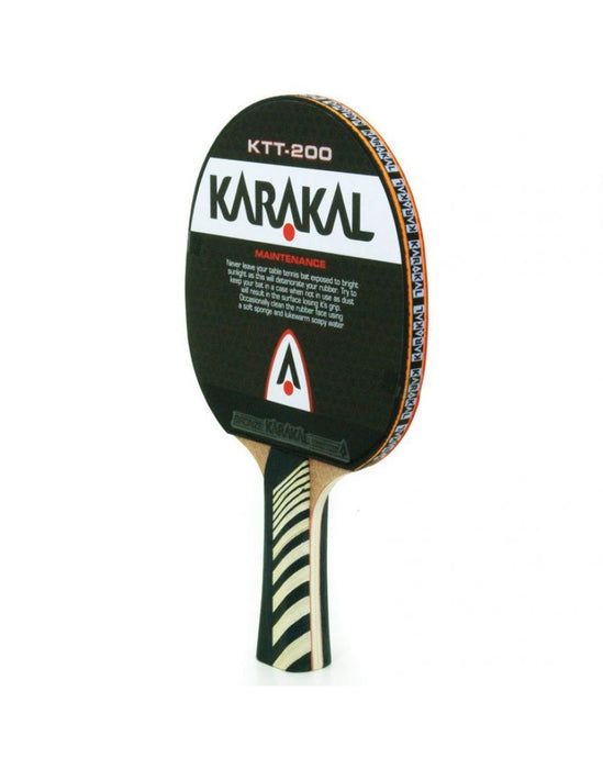 Karakal KTT-200 2 Star Standard Table Tennis Bat - 7 Ply Willow - 1.8mm