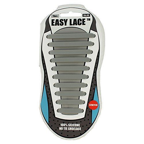 Easy Lace No Tie Elastic Silicone Slip On Trainers Shoelaces 20 Piece Click to expand                                        EASY LACE NO TIE ELASTIC SILICONE SLIP ON TRAINERS SHOELACES 20 PIECE