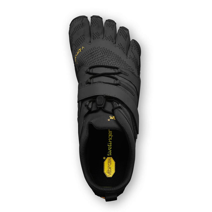 V-TRAIN 2.0 Mens Training Five Fingers Barefoot Feel Shoes Trainers - Black/Black