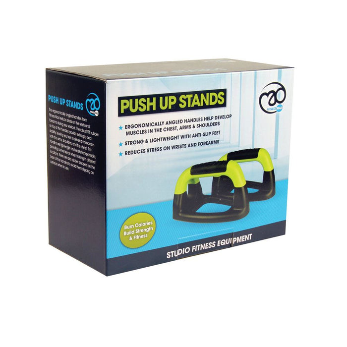 Fitness Mad FPUSHUP2 Strength Workout Push Up Stands High Intensity - Pair