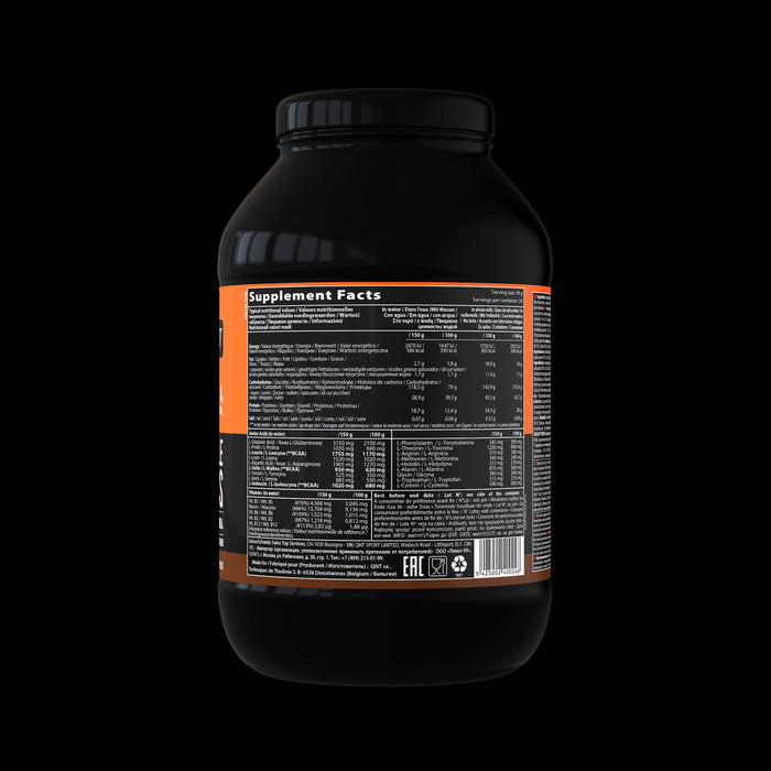 QNT 3000 Muscle Mass Protein Powder Weight Gain Formula 1.3kg - Chocolate