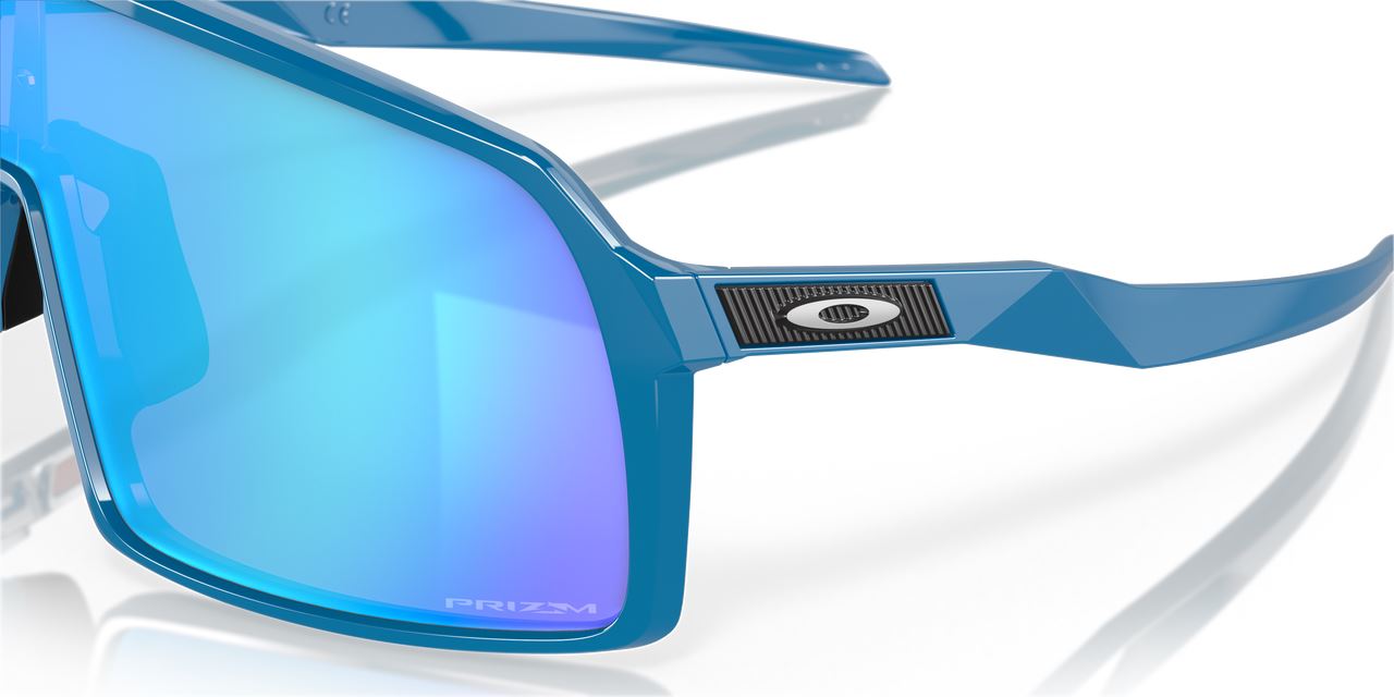 Oakley Sutro Sunglasses Sapphire Lenses Cycling Glasses Sky Blue Frame Eyewear