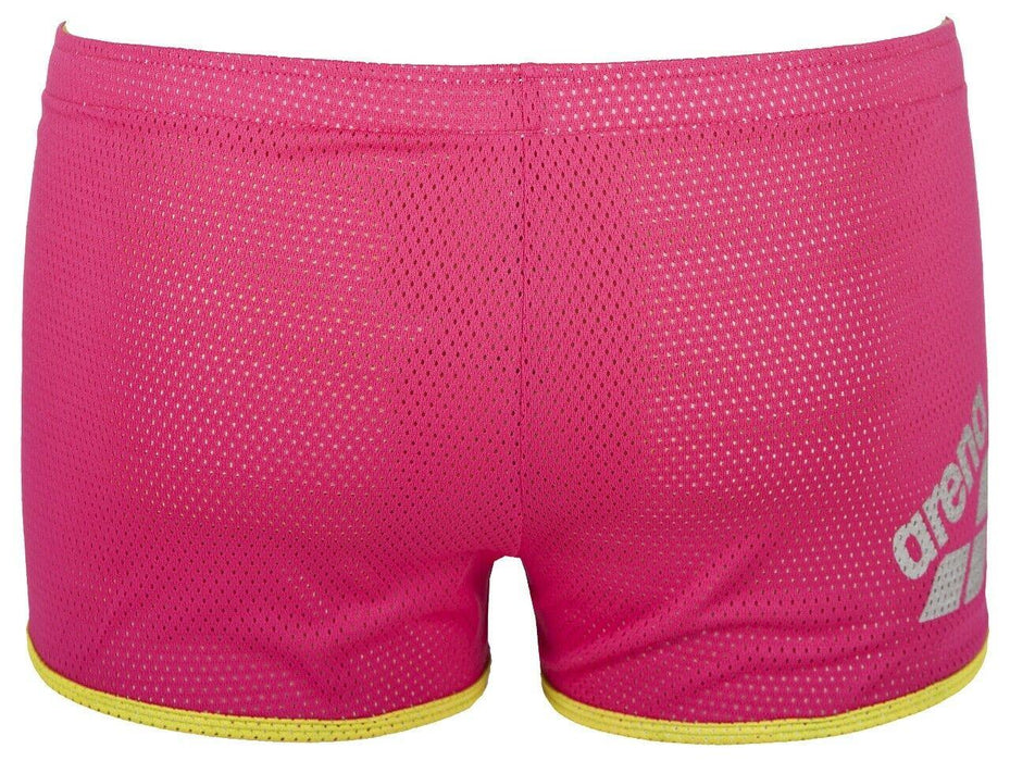 Arena Unisex Drag Swimming Shorts Square Cut Swimwear Training Aid Pink Trunks