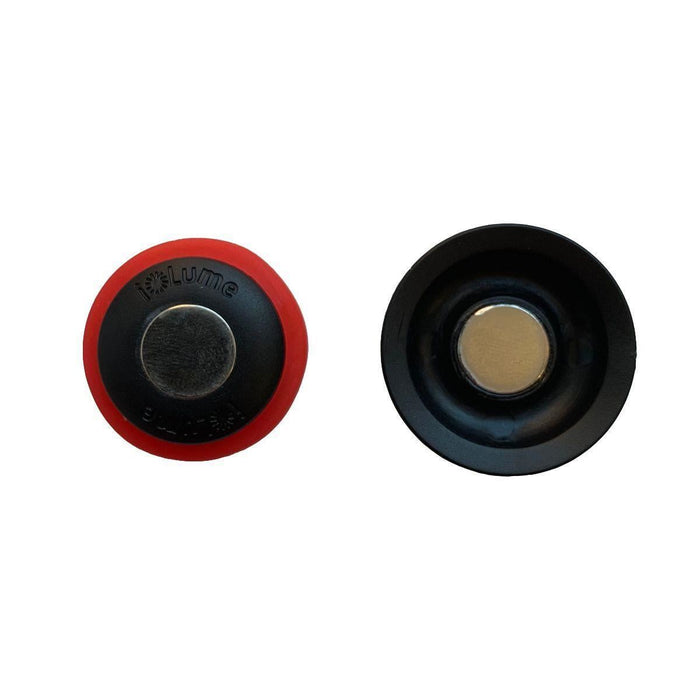 Ronhill Magnetic LED Running Button in Red with 3 Illumination Modes - 10 Lumens