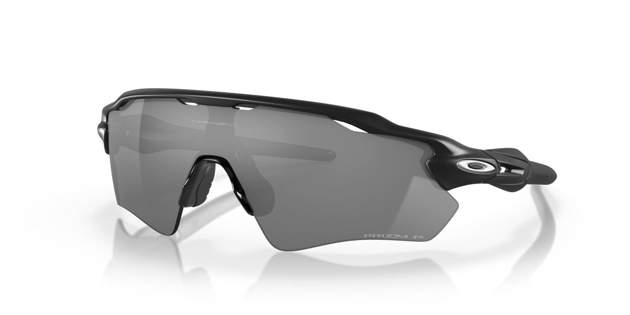 Oakley Radar EV Path Sunglasses Matte Black Frame Black Polarized Lenses Glasses