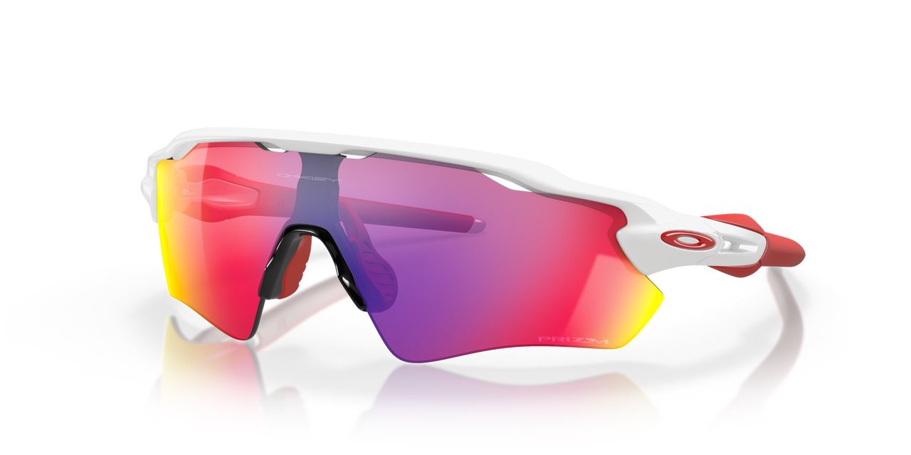 Oakley Radar EV Path Sunglasses Polished White Frame Road Lenses Sports Glasses