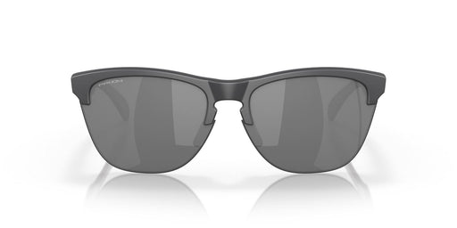 Oakley Frogskins Lite Sports Sunglasses Black Lens Matte Dark Grey Frame GlassesFITNESS360