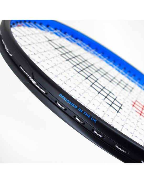 Karakal Black Zone Tennis Racket - Fast Fibre & Graphite Titanium Gel - 280g