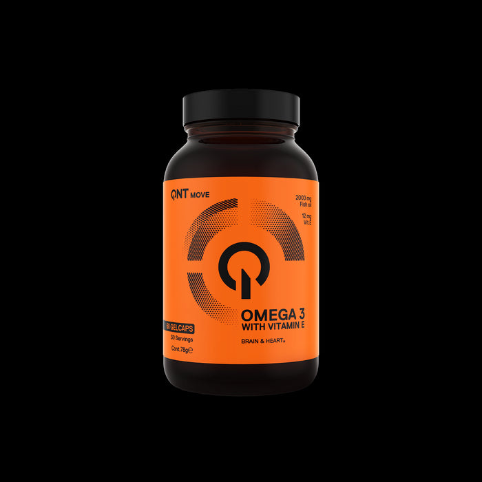 QNT Omega 3 Pure EPA & DHA Essential Fats For Immune Brain Heart Health 60 Caps