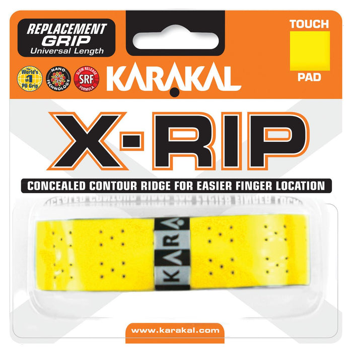 Karakal PU X-RIP Grip - Replacement - Cushioned - Breathable - Self Adhesive