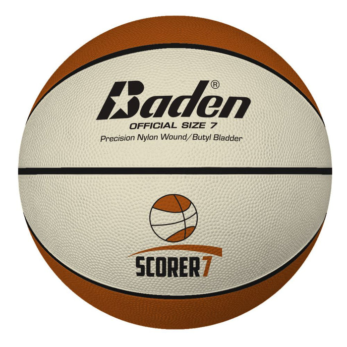 Baden Basketball Scorer Indoor/Outdoor Deluxe Rubber Ball