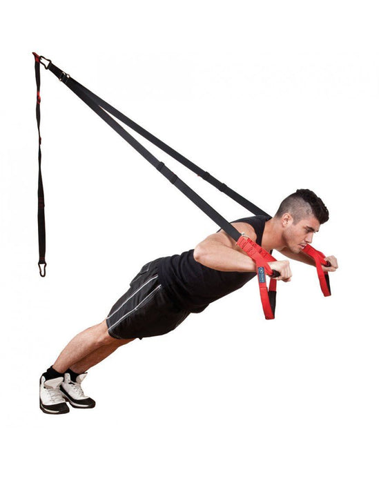 Fitness Mad Strength Bodyweight Workout Pro Suspension Trainer 450Kg Tested
