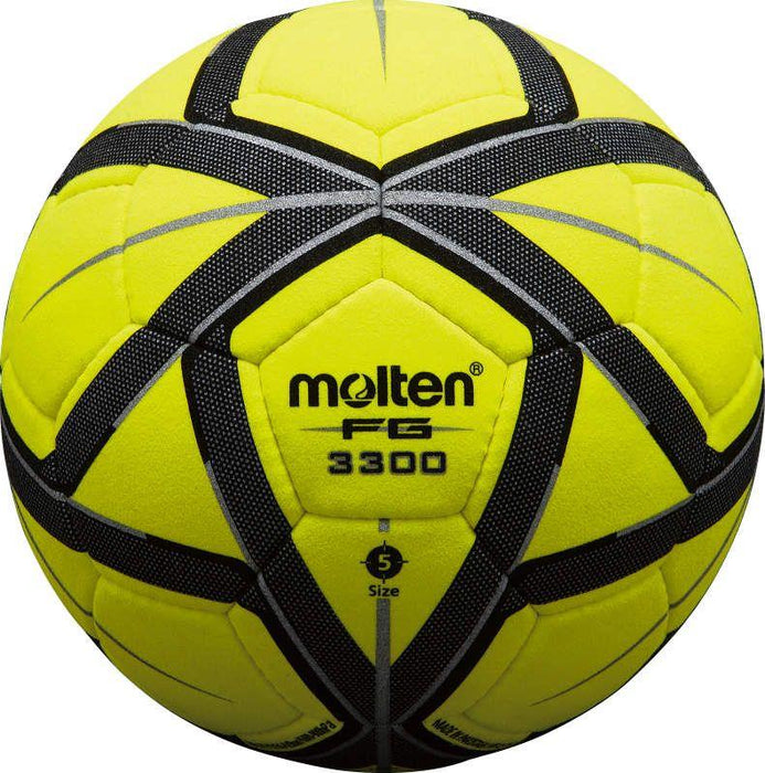 Molten FG3350 Multi Surface Yellow Felt Indoor Training & Match Football
