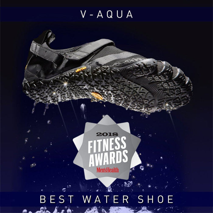 Vibram Ladies V-Aqua Outdoor Water Shoes - Trail 5 Fingers - Mega Grip Trainers