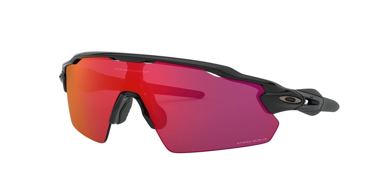 Oakley Radar EV Pitch Sunglasses Sports Polished Black Frame Field Lens Glasses