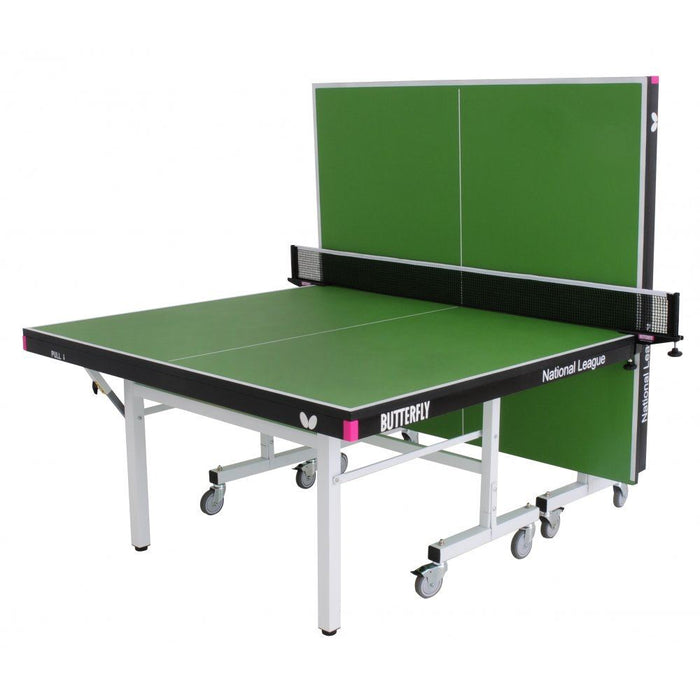 Butterfly National League Rollaway Table Tennis Table Set