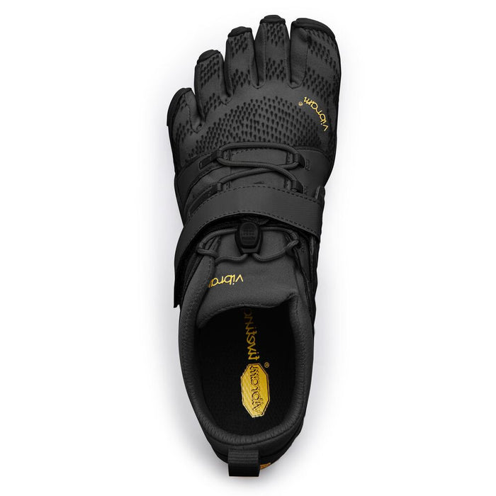 V-TRAIN 2.0 Womens Training Five Fingers Barefoot Feel Shoes Trainers - Black/Black