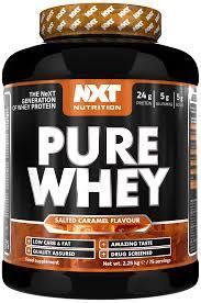 NXT Nutrition Pure Whey Powder - Low Fat - Muscle Building - 2.25KG