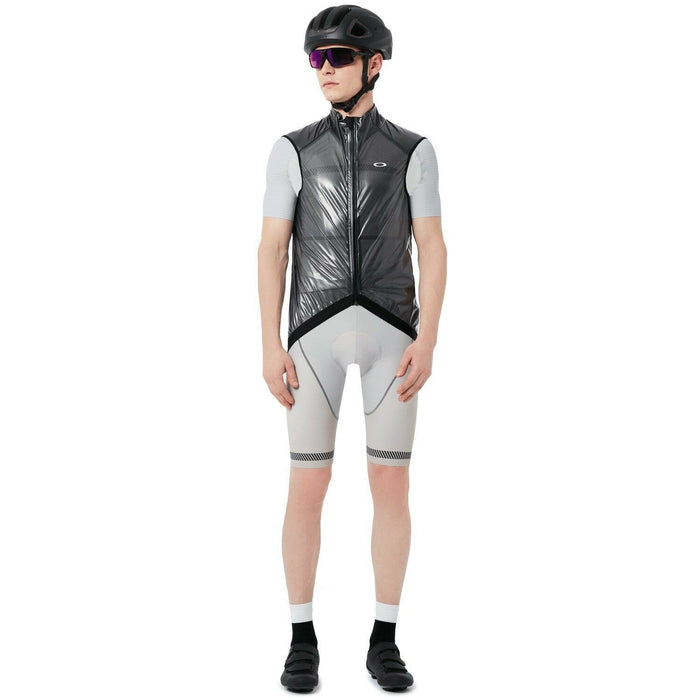Oakley Jawbreaker Waterproof Cycling Vest Full Zip Road Jacket Wind Resistant