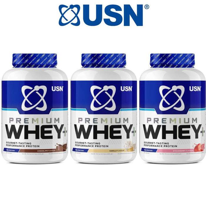 2kg USN Whey Protein Powder Muscle Building & Fast Recovery Nutrition Shake