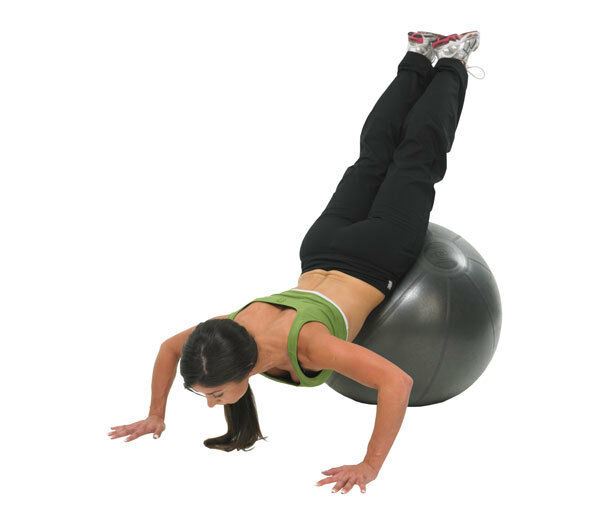 Fitness Mad 500Kg Studio Professional Fitness Swiss Ball Only - 65cm Graphite