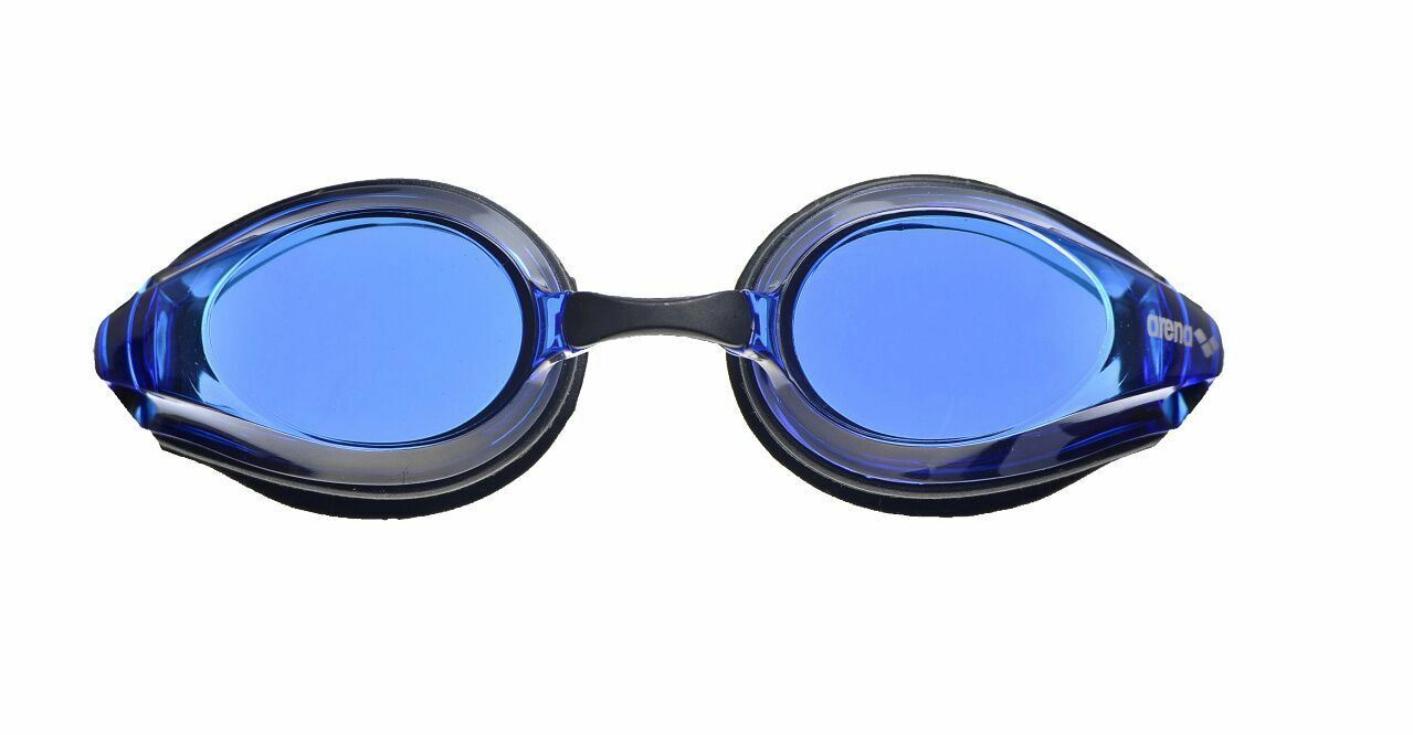 Arena Tracks Swimming Goggles with Crystal Clear Vision Performance & Racing