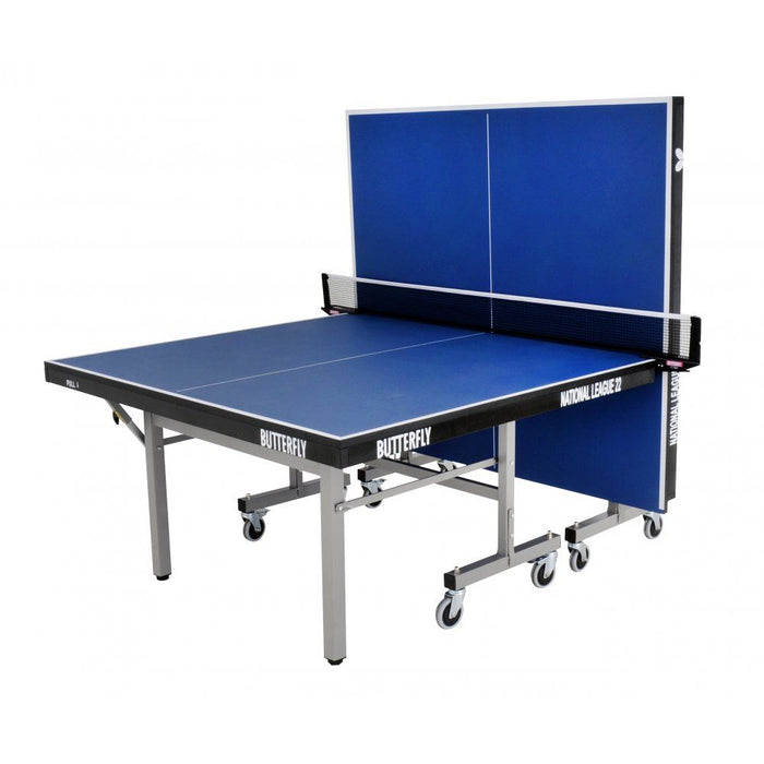 Butterfly National League Rollaway Table Tennis Table Set