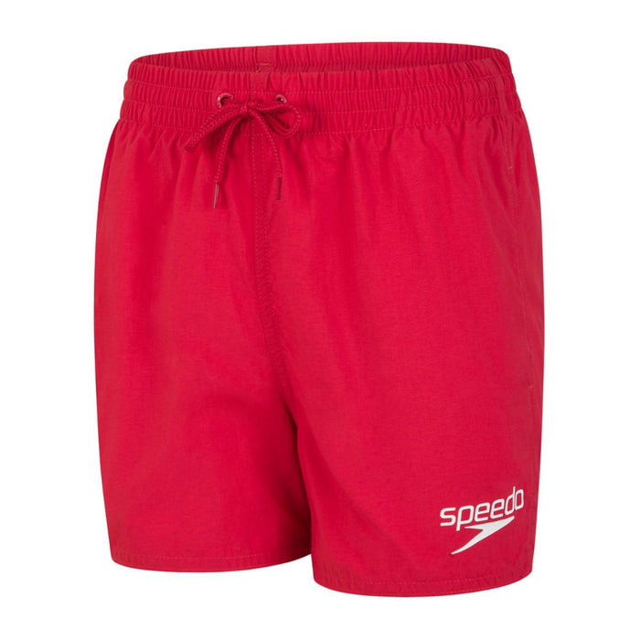 Speedo Boys Essential Watershort Swimming Shorts - Pool Beach - Red - 13" - Red