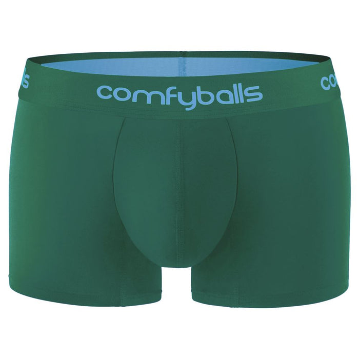 Comfyballs Men's Regular Boxer Shorts Fitness Athletic Underwear - Spruce Green