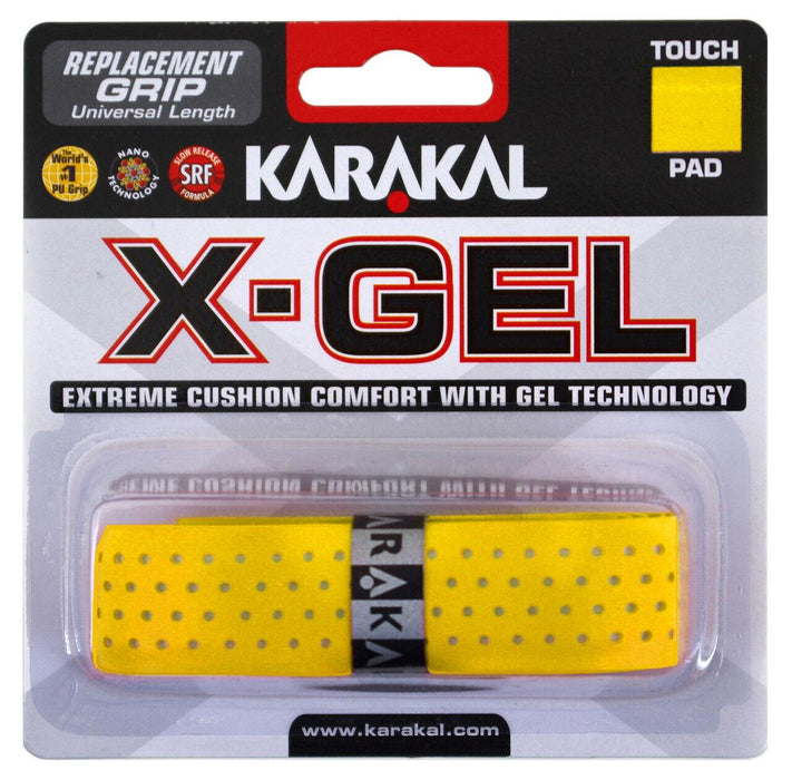 Karakal PU X-Gel Grip - Replacement - Cushioned - Self Adhesive x 1