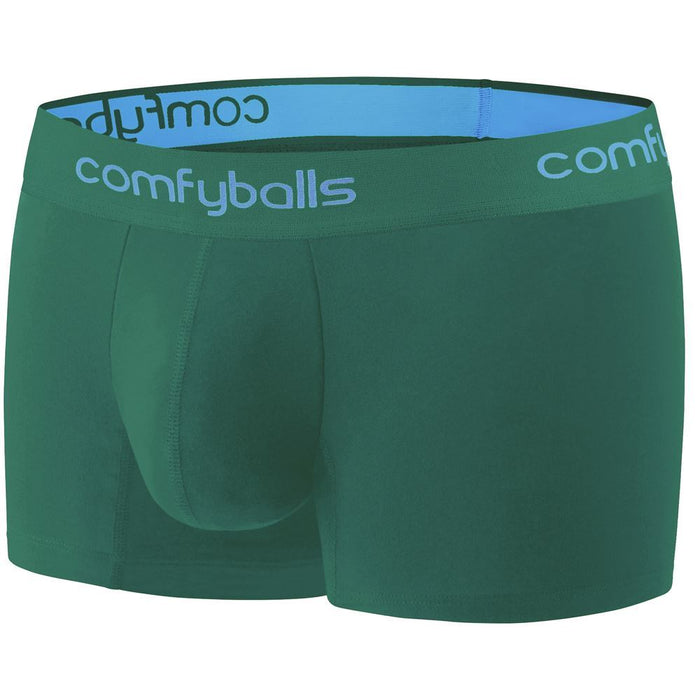 Comfyballs Men's Regular Boxer Shorts Fitness Athletic Underwear - Spruce Green