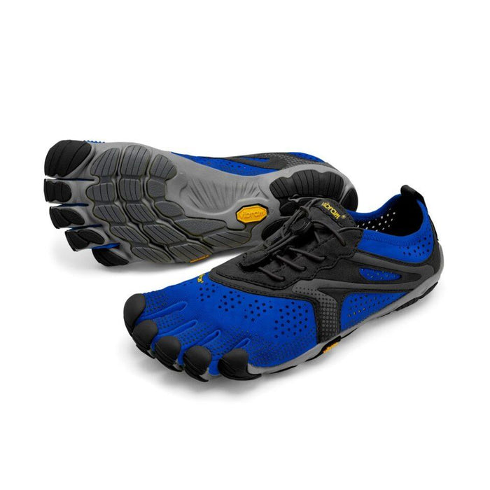 Vibram V-Run Mens Ultimate Lightweight Five Fingers Barefoot Trainers Shoes - Black