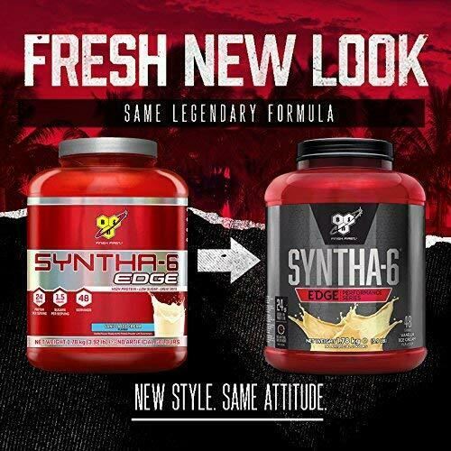 BSN Syntha 6 Edge Ultra Premium Muscle Building Whey Protein Matrix Mix - 1.78kg