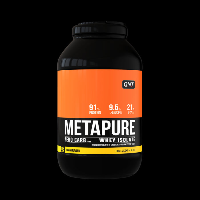 QNT Metapure Zero Carb Fat Free Whey Protein Isolate Muscle Powder