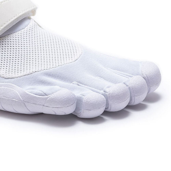 Vibram KSO Vintage Womens Waterproof Trainers Five Finger Gym Footwear - White