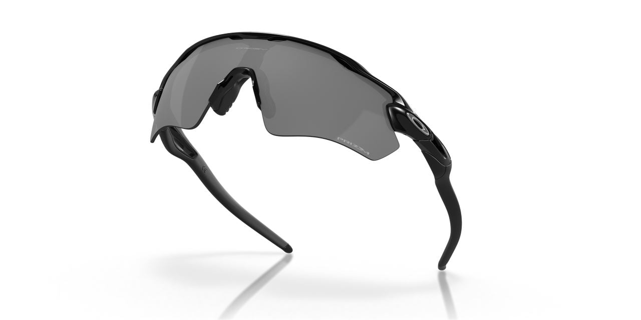 Oakley Radar EV Path Sunglasses Polished Black Frame Black Lenses Sports Glasses