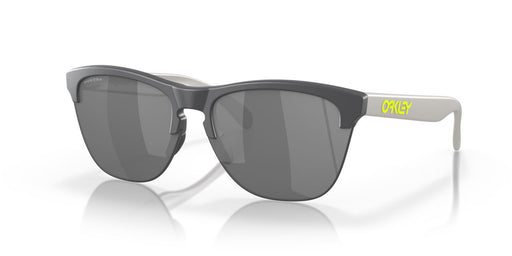Oakley Frogskins Lite Sports Sunglasses Black Lens Matte Dark Grey Frame GlassesFITNESS360