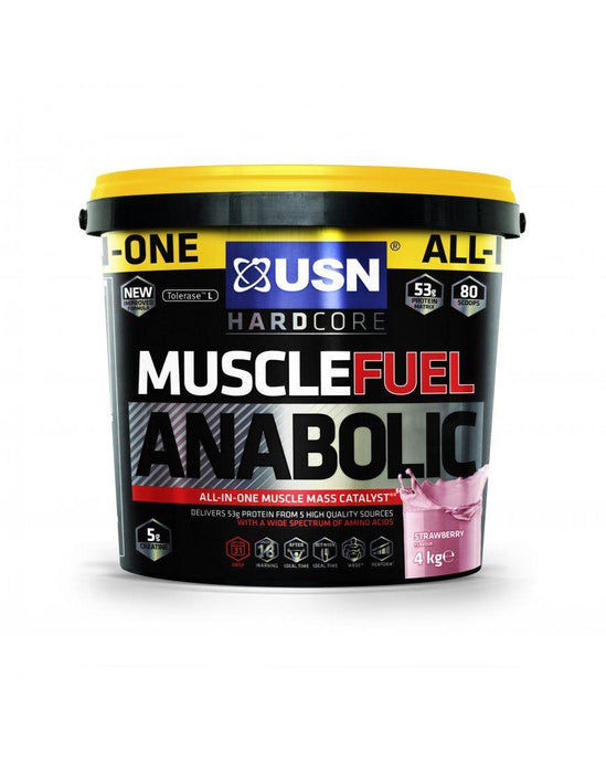 USN Muscle Fuel Anabolic Muscle Mass & Growth Shake Powder -  4kg