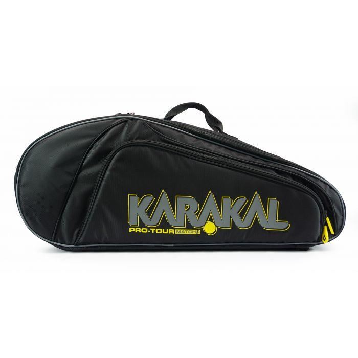 Karakal Pro Tour Match 4 Racket Bag - Shoulder Strap & Carry Handles