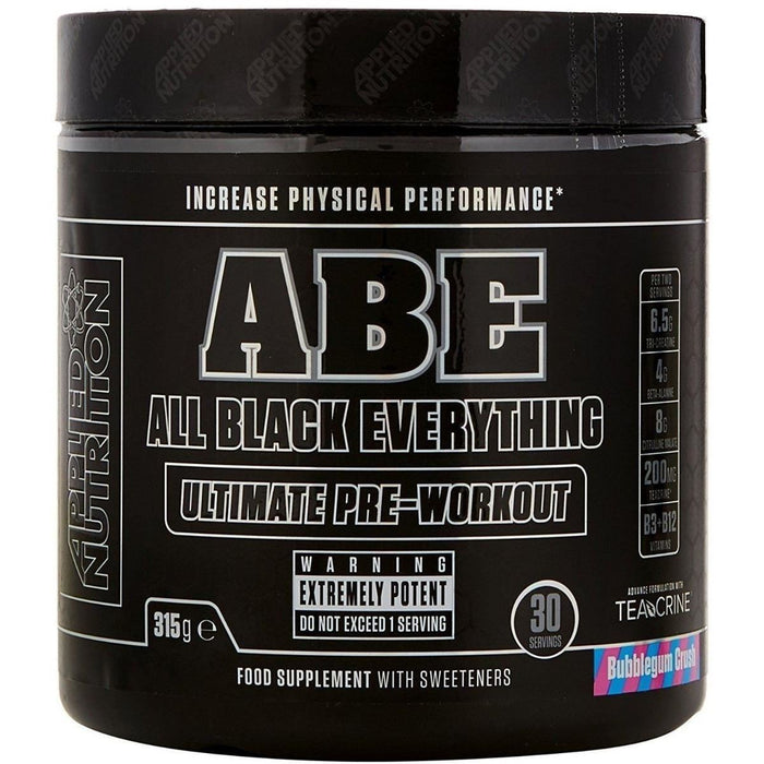 Applied Nutrition ABE Ultimate Pre Workout Supplement - Bubble Gum Crush - 315g