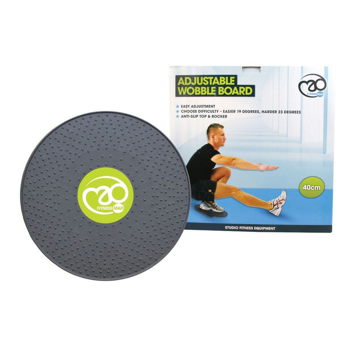 Fitness Mad Core Stability Balance & Strength Improvement Exercise Wobble Board