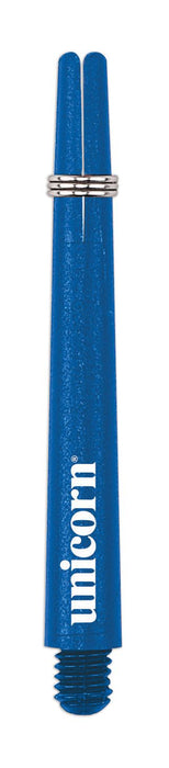 Unicorn Dart 3 Gripper Shafts Short Locking Rings Stems Black/White/Red/Blue