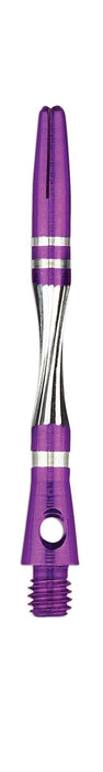 Unicorn Dart Twist Shafts Aluminium Stem Strong Grip Black/Blue/Red/Green/Purple