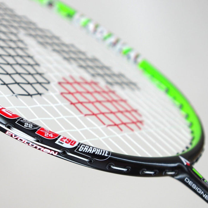Karakal Black Zone 20 Badminton Racket - Graphite - Isometric Head Frame - 82g